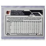 Gunnar Henderson Rookie Card 2023 Topps Chrome #2 - Baltimore Orioles