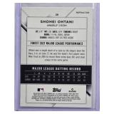 Shohei Ohtani 2022 Topps Finest Refractor Card #28 - Los Angeles Angels