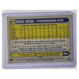 Shohei Ohtani 2022 Topps Chrome 35th Anniversary Card #87BC-2 - Los Angeles Angels