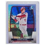 Shohei Ohtani 2023 Bowman Chrome Mojo Refractor Card #51 - Los Angeles Angels