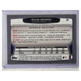 Nolan Arenado Rookie 2013 Bowman Chrome #24 - Colorado Rockies