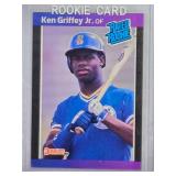 Ken Griffey Jr. 1988 Leaf Donruss Rated Rookie Card #33 - Seattle Mariners