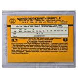 Ken Griffey Jr. 1988 Leaf Donruss Rated Rookie Card #33 - Seattle Mariners