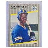 Ken Griffey Jr. 1989 Fleer #548 Rookie Card - Seattle Mariners