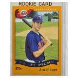 Joe Mauer Rookie 2002 Topps #622 - Minnesota Twins