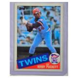 Kirby Puckett Rookie 1985 Topps #336 - Minnesota Twins