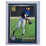 Ichiro Suzuki Rookie 2001 Topps Gold Label #726 - Seattle Mariners