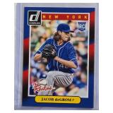Jacob deGrom Rookie 2014 Donruss #74 - New York Mets
