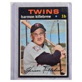 Harmon Killebrew 1971 Topps #550 Vintage Baseball Card - Minnesota Twins