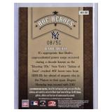 Babe Ruth 2005 Donruss Diamond Kings Hall of Fame Heroes #HH-90 - Numbered 8/50