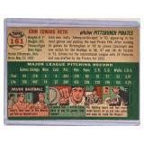 John Hetki 1954 Topps #161 Vintage Baseball Card - Pittsburgh Pirates
