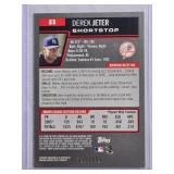 Derek Jeter 2006 Topps Bowman Blue SP #65 Numbered 230/500 - New York Yankees