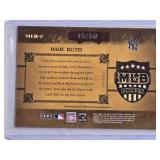 Babe Ruth 2005 Donruss Prime Cuts MLB Icons #MLB-2 Numbered 15/50