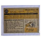 Ed Mathews 1960 Topps #420 - Milwaukee Braves