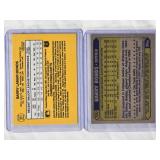 Lot of 2 Barry Bonds Rookie Cards 1986 Leaf #361 & 1987 Topps #320