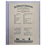 Max Scherzer Allen & Ginter Rookie Card 2008 #297