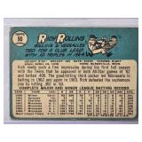 Rich Rollins On Card Auto 1965 Topps #90 Vintage Baseball Card - Minnesota Twins