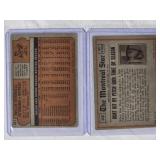 Lot of 2 Willie Stargell Sequential Vintage Cards - 1972 In Action #448 & 1972 #447