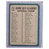 1964 National League Home Run Leaders Topps #4 Willie Mays, Billy Williams, Johnny Callison, Orlando Cepeda, Jim Hart