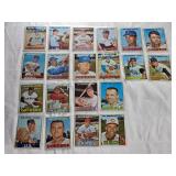 Lot of 20 Topps 1967 Vintage Baseball Cards