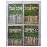 Lot of 20 Topps 1967 Vintage Baseball Cards