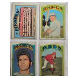Lot of 20 Topps 1972 Vintage Baseball Cards