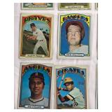 Lot of 20 Topps 1972 Vintage Baseball Cards