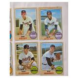 Lot of 20 Topps 1968 Vintage Baseball Cards