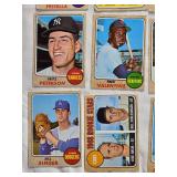 Lot of 20 Topps 1968 Vintage Baseball Cards