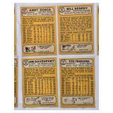 Lot of 21 High Number Topps 1968 Vintage Baseball Cards