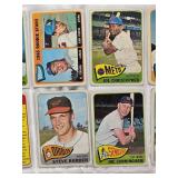 Lot of 20 Topps 1965 Vintage Baseball Cards
