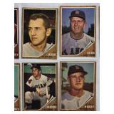 Lot of 20 Topps 1962 Vintage Baseball Cards