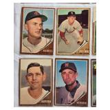 Lot of 20 Topps 1962 Vintage Baseball Cards