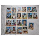 Lot of 21 High Number Topps 1968 Vintage Baseball Cards