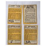 Lot of 21 High Number Topps 1968 Vintage Baseball Cards