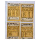 Lot of 21 High Number Topps 1968 Vintage Baseball Cards