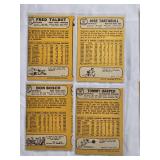 Lot of 21 High Number Topps 1968 Vintage Baseball Cards