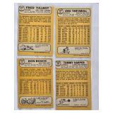 Lot of 21 High Number Topps 1968 Vintage Baseball Cards