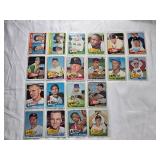 Lot of 20 Topps 1965 Vintage Baseball Cards