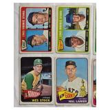 Lot of 20 Topps 1965 Vintage Baseball Cards
