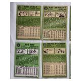 Lot of 20 Topps 1967 Vintage Baseball Cards -  Some with Blurry Backs