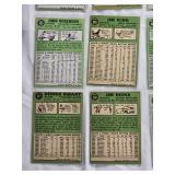 Lot of 20 Topps 1967 Vintage Baseball Cards -  Some with Blurry Backs