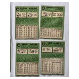 Lot of 20 Topps 1967 Vintage Baseball Cards