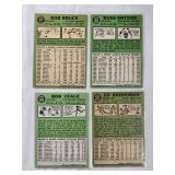 Lot of 20 Topps 1967 Vintage Baseball Cards