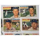 Lot of 15 Topps 1956 Vintage Baseball Cards