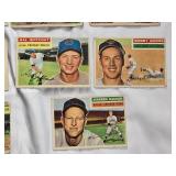 Lot of 15 Topps 1956 Vintage Baseball Cards