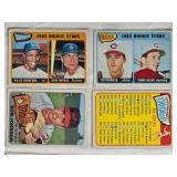Lot of 20 Topps 1965 Vintage Baseball Cards