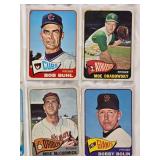 Lot of 20 Topps 1965 Vintage Baseball Cards