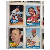 Lot of 20 Topps 1965 Vintage Baseball Cards