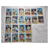 Lot of 20 Topps 1968 Vintage Baseball Cards
